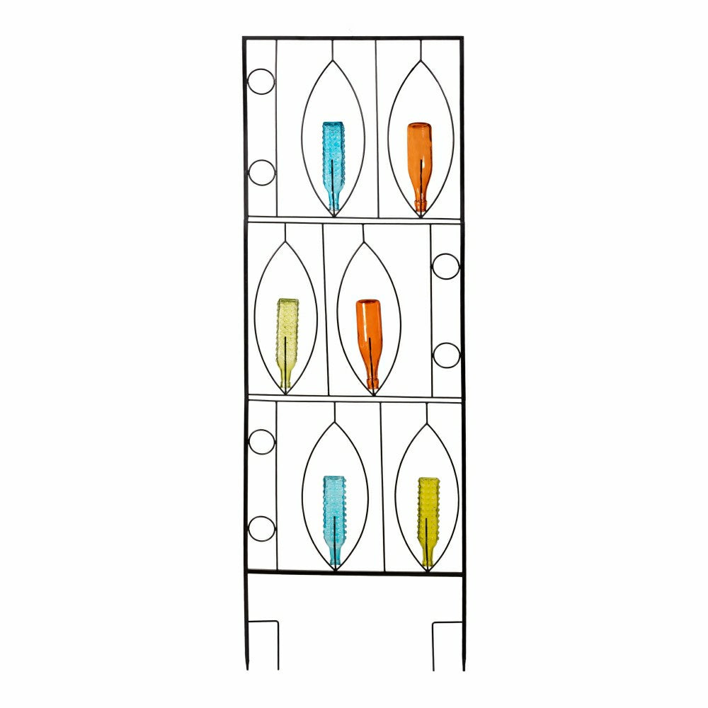 Bottle Holder Metal Trellis | Plow & Hearth