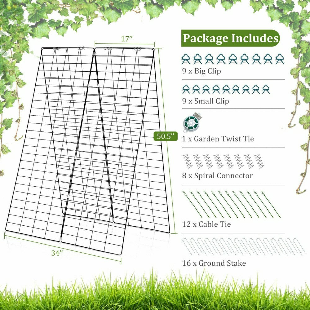 Foldable A-Frame Trellis | Plow & Hearth