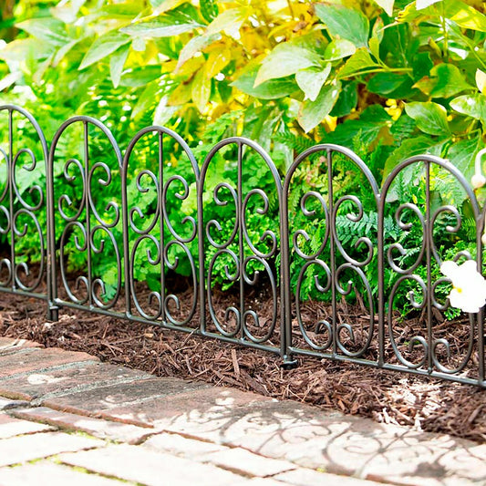 Montebello Iron Garden Edging | Plow & Hearth