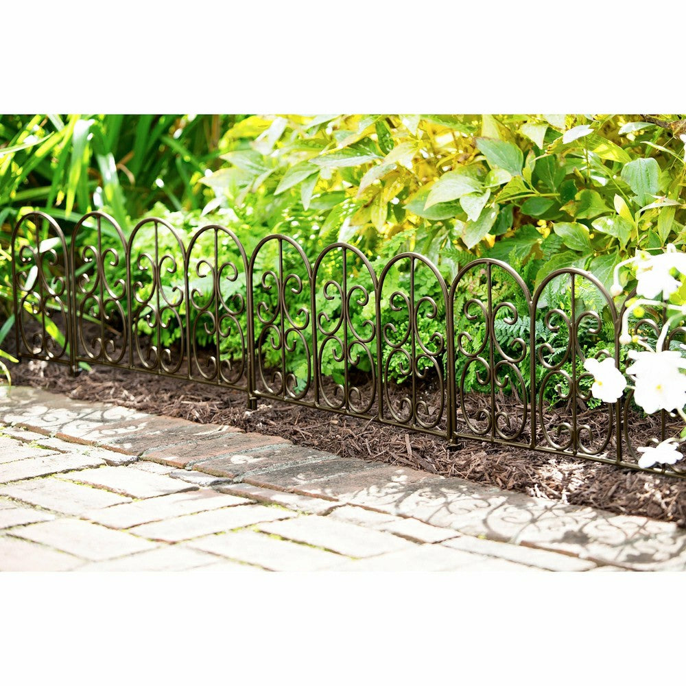 Montebello Iron Garden Edging | Plow & Hearth
