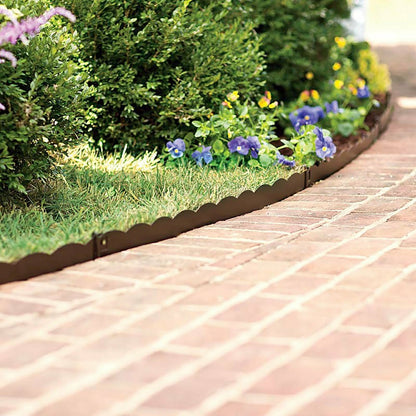 3"H Bendable Steel Garden Edging | Plow & Hearth