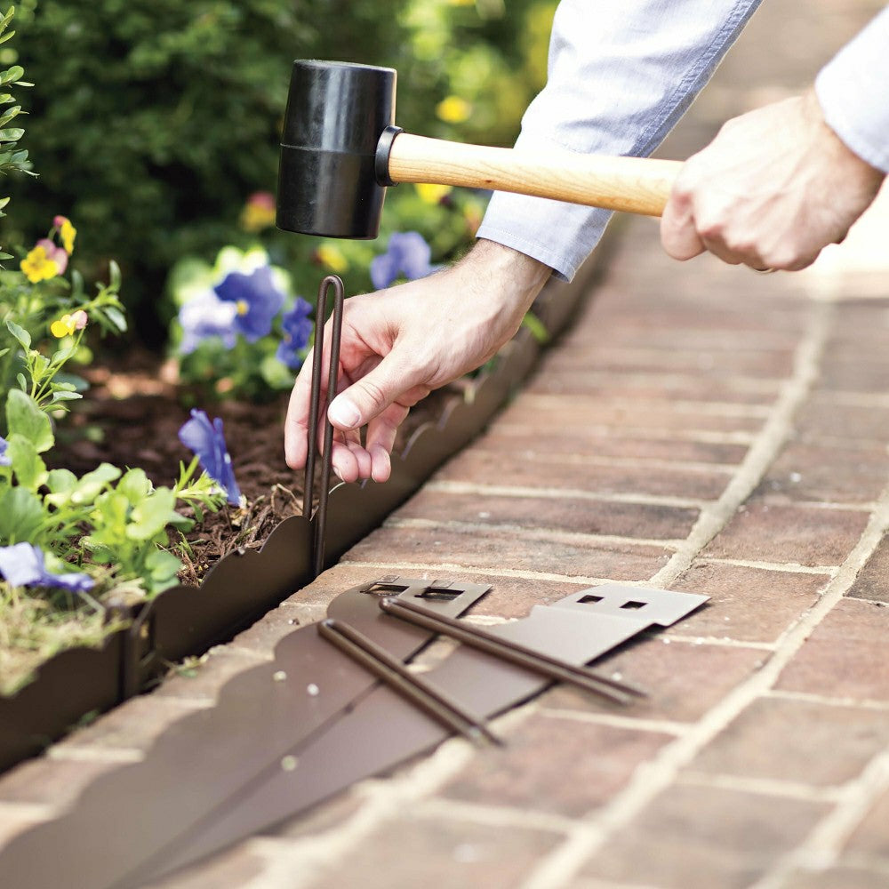 3"H Bendable Steel Garden Edging | Plow & Hearth