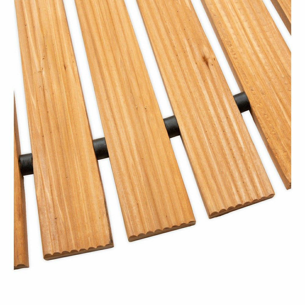 Portable Wooden Curved Pathway | Plow & Hearth
