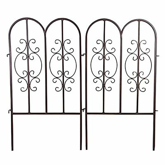 Montebello Iron Garden Fencing, Set of 2 | Plow & Hearth
