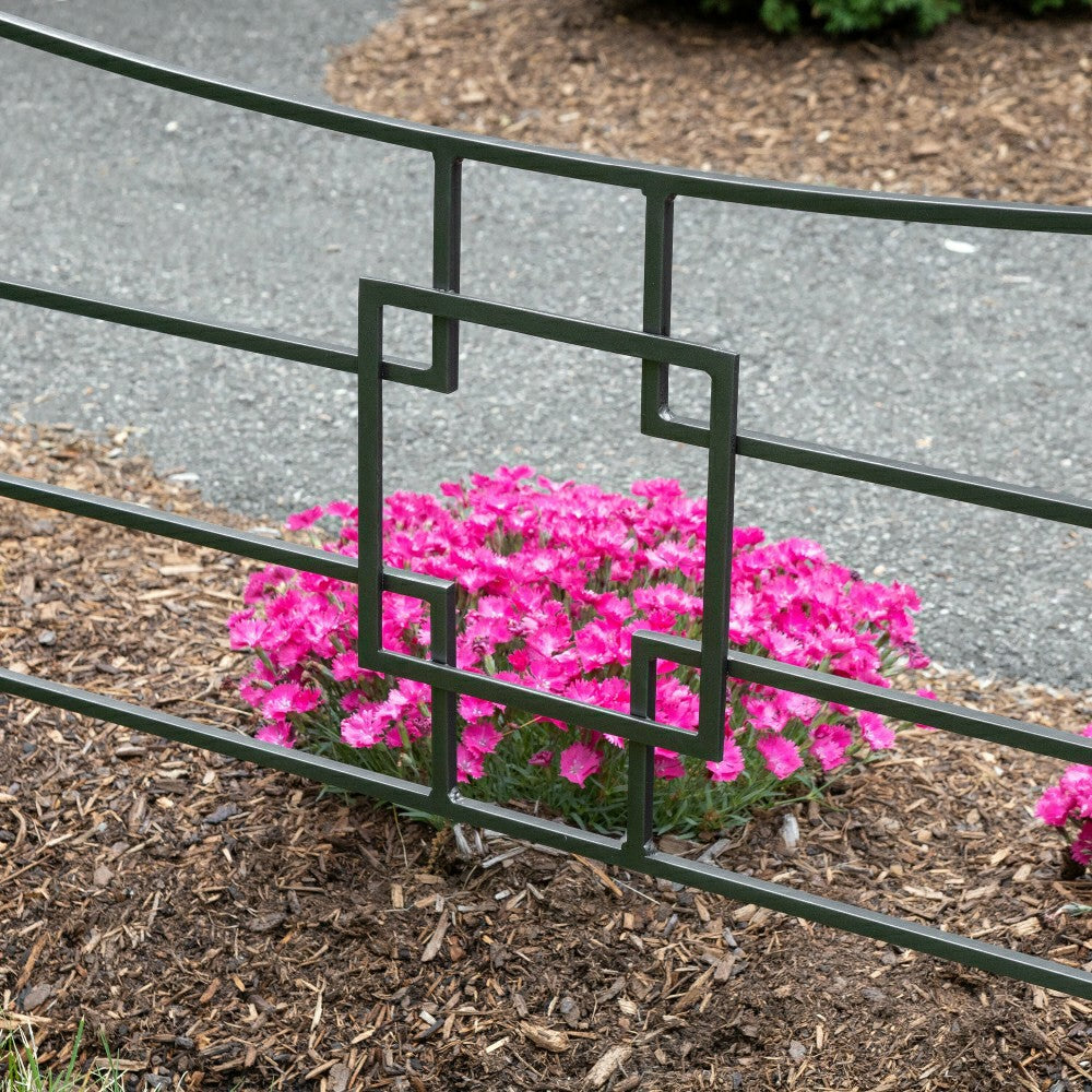 Square-on-Squares Fence Section, Set of 4 | Plow & Hearth