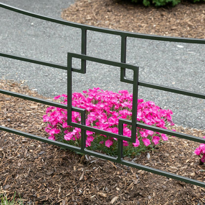 Square-on-Squares Fence Section, Set of 4 | Plow & Hearth