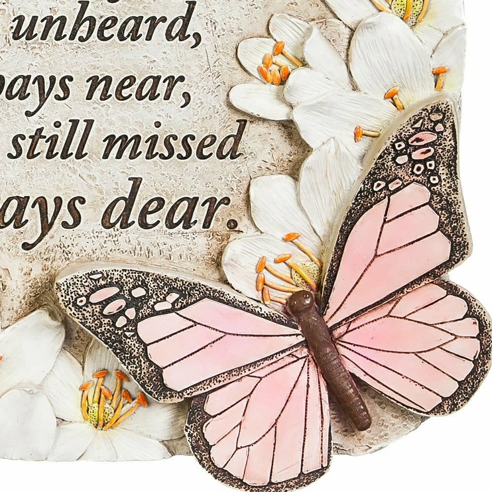 Those We Love Butterflies Memorial Garden Stone | Plow & Hearth
