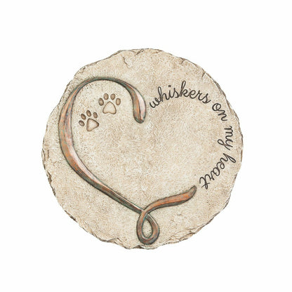 Whiskers On My Heart, Garden Stone | Plow & Hearth
