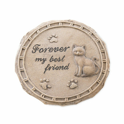 Concrete Cat Memorial Stepping Stone | Plow & Hearth