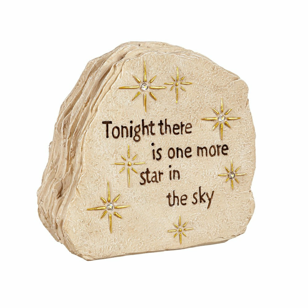 Solar Memorial Garden Stone | Plow & Hearth