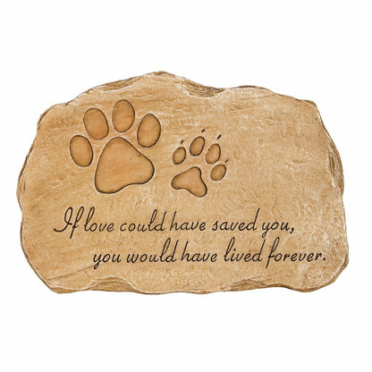 Pet Devotion Garden Stone | Plow & Hearth