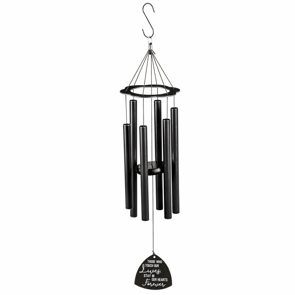 "Stay in Our Heart Forever" Hand-Tuned Avria Wind Chime, 30" H | Plow & Hearth
