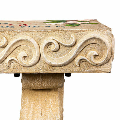 Cardinals Appear Memorial LED Resin Garden Bench | Plow & Hearth