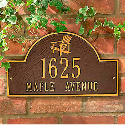 Adirondack Lawn Plaque | Plow & Hearth