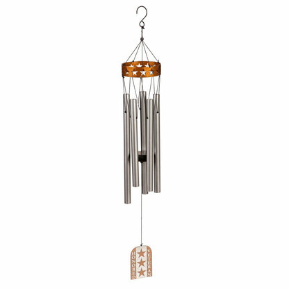 30" H Memorial Veterans Windchime | Plow & Hearth