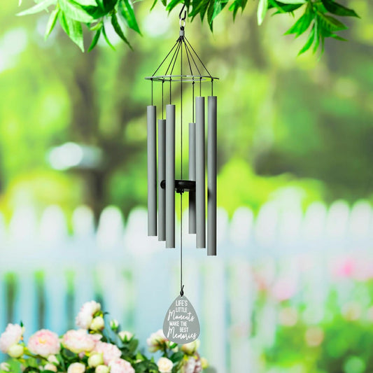 Hand Tuned Memorial "Life's Little Moments" Wind Chime | Plow & Hearth