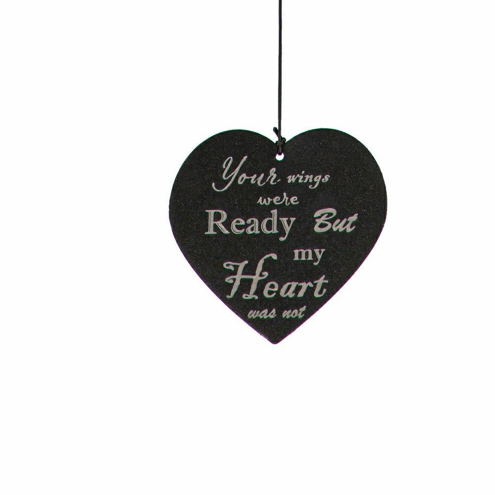 "Your Wings Were Ready" Avria Hand-Tuned Wind Chime, 30" H | Plow & Hearth
