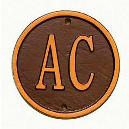 Beaded Oval Lawn Personalized Address Plaque | Plow & Hearth