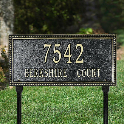 Beaded Lawn Plaque | Plow & Hearth
