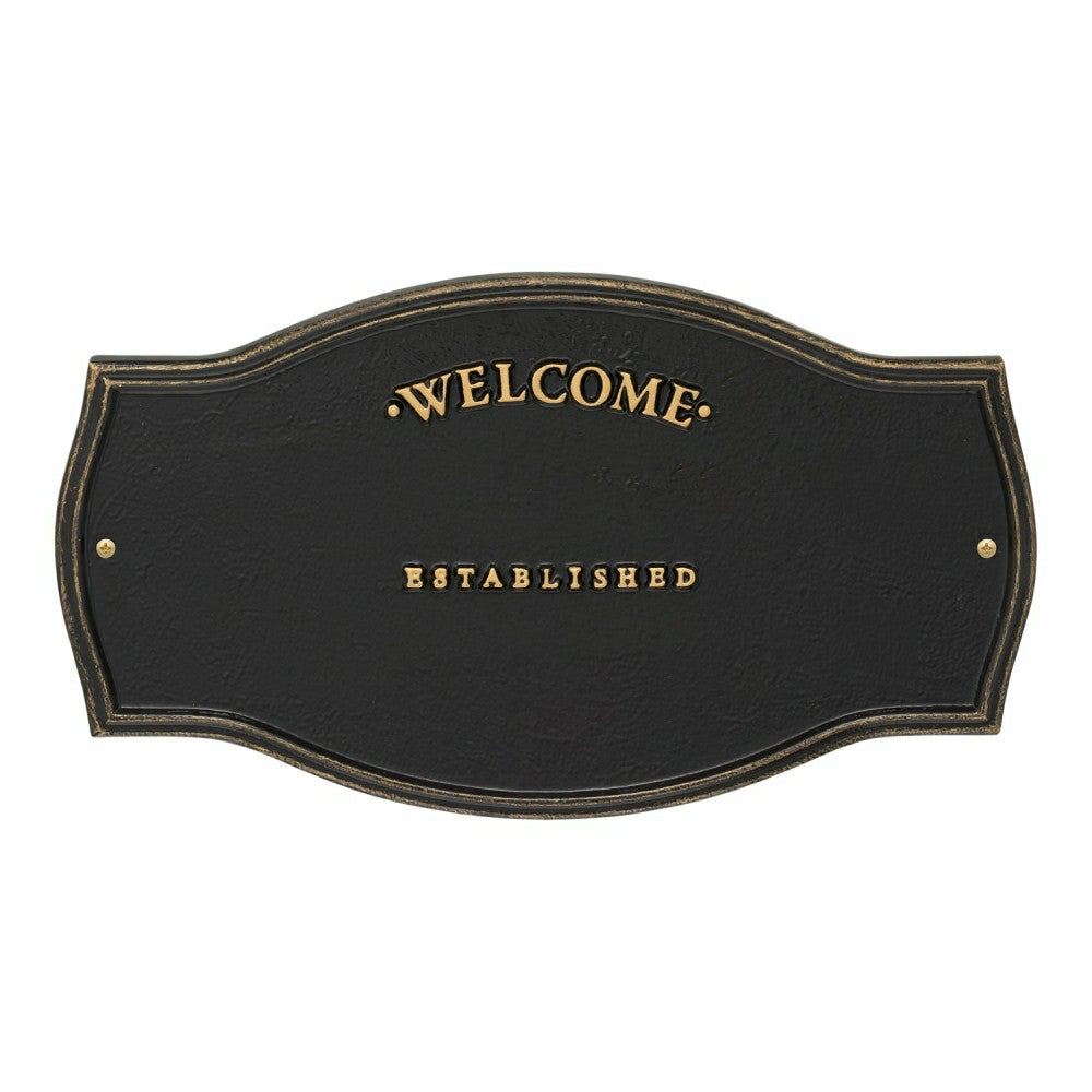 Heirloom Personalized Welcome Plaque | Plow & Hearth