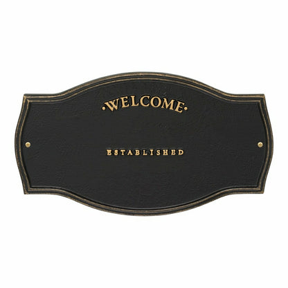Heirloom Personalized Welcome Plaque | Plow & Hearth