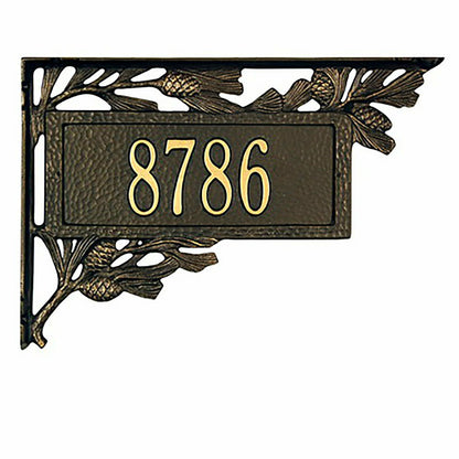 Pine Cone Address Plaque | Plow & Hearth
