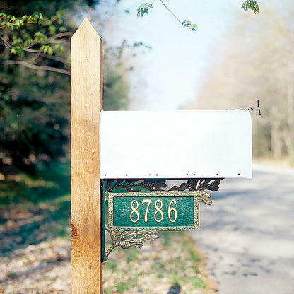 Pine Cone Address Plaque | Plow & Hearth