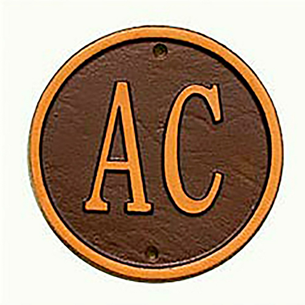 Cast Aluminum Personalized Pine Welcome Wall Plaque | Plow & Hearth