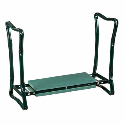 Folding Garden Kneeler/Seat With Foam Pad | Plow & Hearth