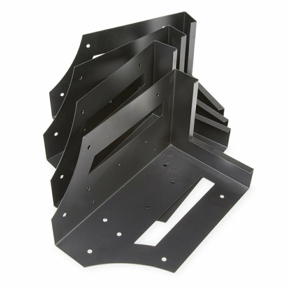 Steel Raised Bed Corner Brackets, Set of 4 | Plow & Hearth