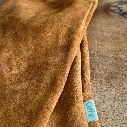Long Garden Gloves - Rose Pruning Gloves (Soft Cowhide) | Plow & Hearth