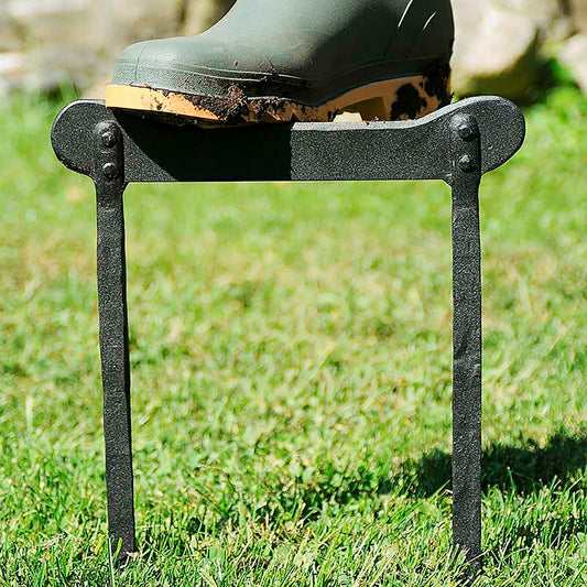 Wrought Iron Powder-Coated Boot Scraper | Plow & Hearth