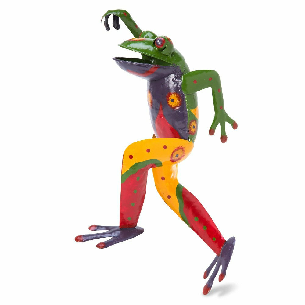 Set of 3 Hand Painted Frog Pot Hangers | Plow & Hearth