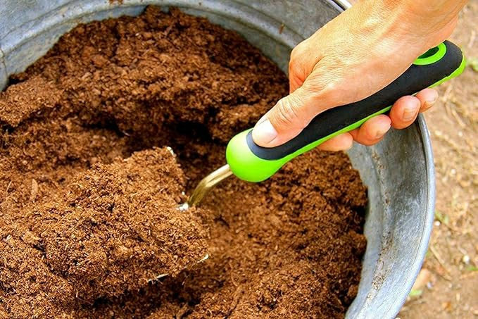 Titanium Garden Tool Set - Includes Hand Trowel Transplanter Cultivato | Plow & Hearth