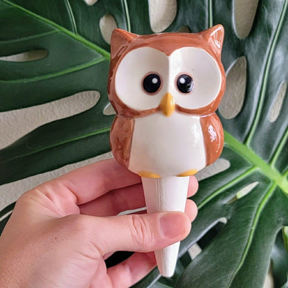 Owl Watering Spike | Plow & Hearth