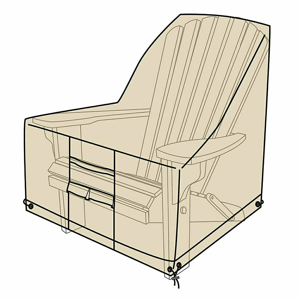 Deluxe Adirondack Chair Cover | Plow & Hearth