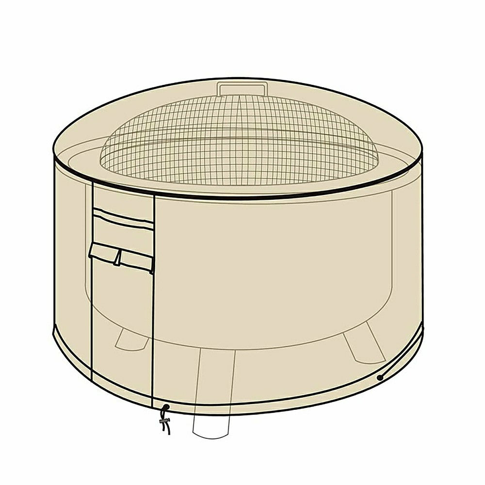 Deluxe Fire Pit Cover | Plow & Hearth