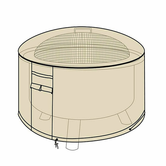 Deluxe Fire Pit Cover | Plow & Hearth