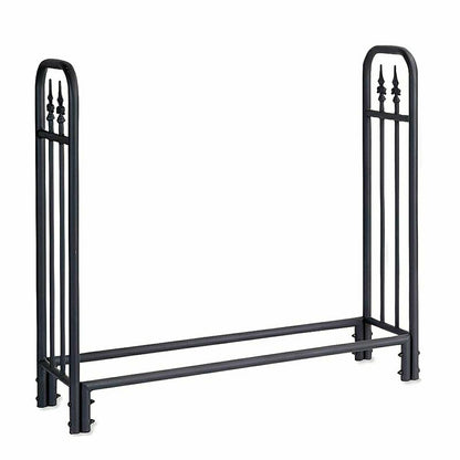 Medium Decorative Heavy-Duty Steel Wood Rack | Plow & Hearth