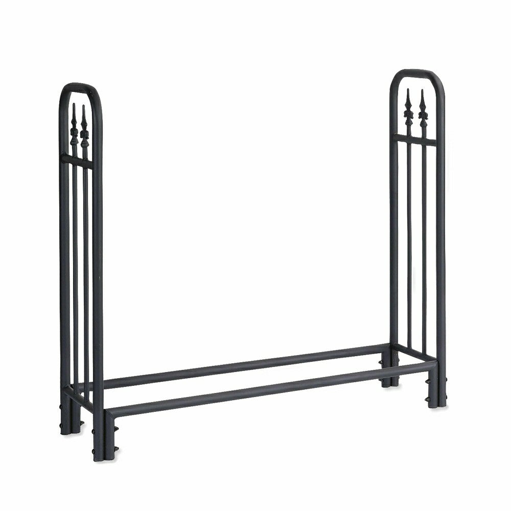 Medium Decorative Heavy-Duty Steel Wood Rack | Plow & Hearth