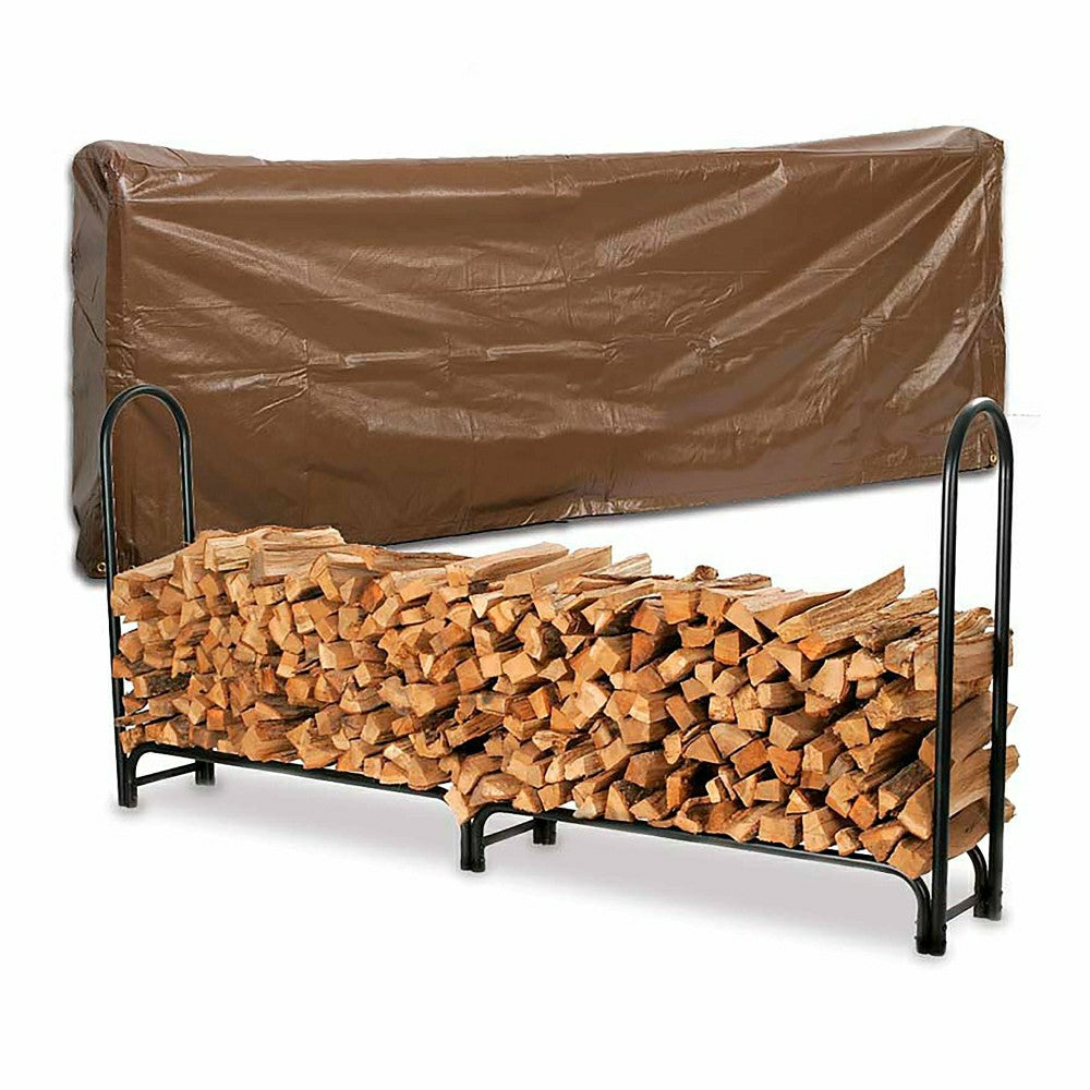 Extra Large Steel Log Rack | Plow & Hearth
