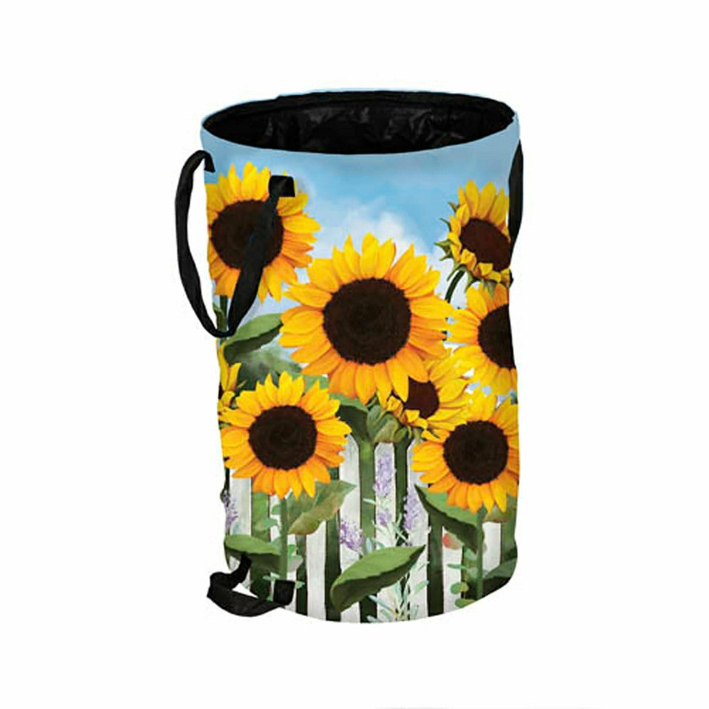 Sunflower Collapsible Yard Bag | Plow & Hearth