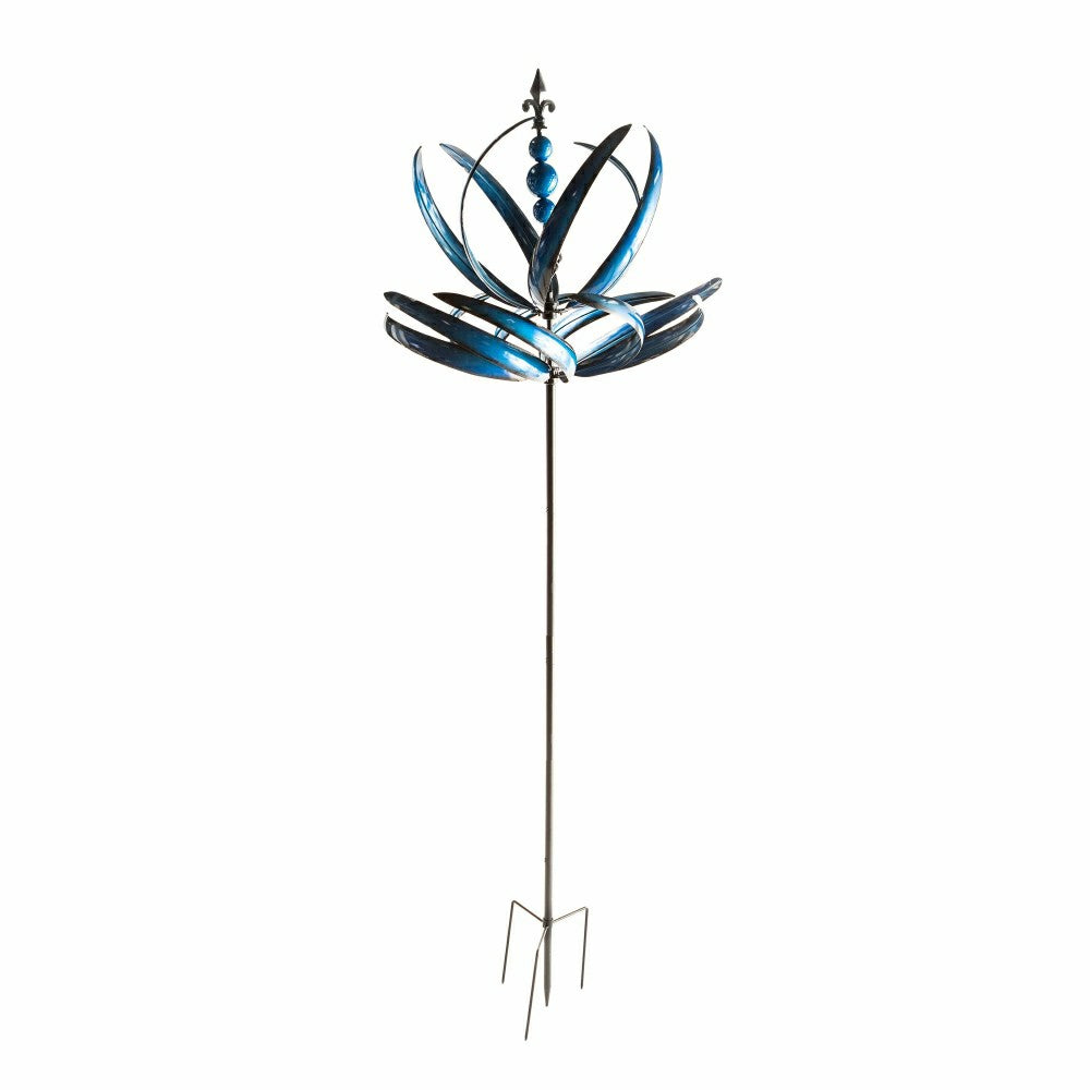 Blue Lotus Wind Spinner | Plow & Hearth