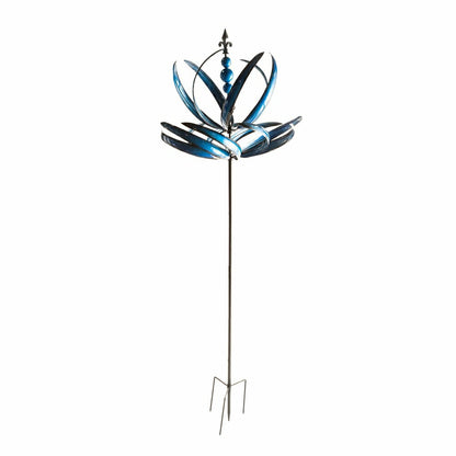Blue Lotus Wind Spinner | Plow & Hearth