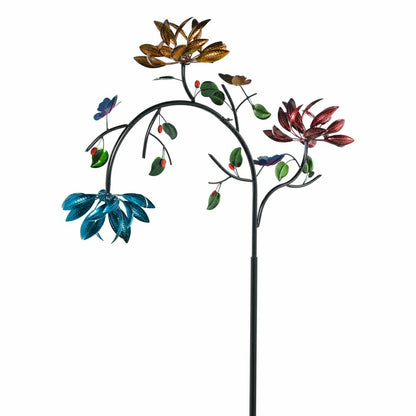 91"H Wind Spinner, Spinner Flowers | Plow & Hearth