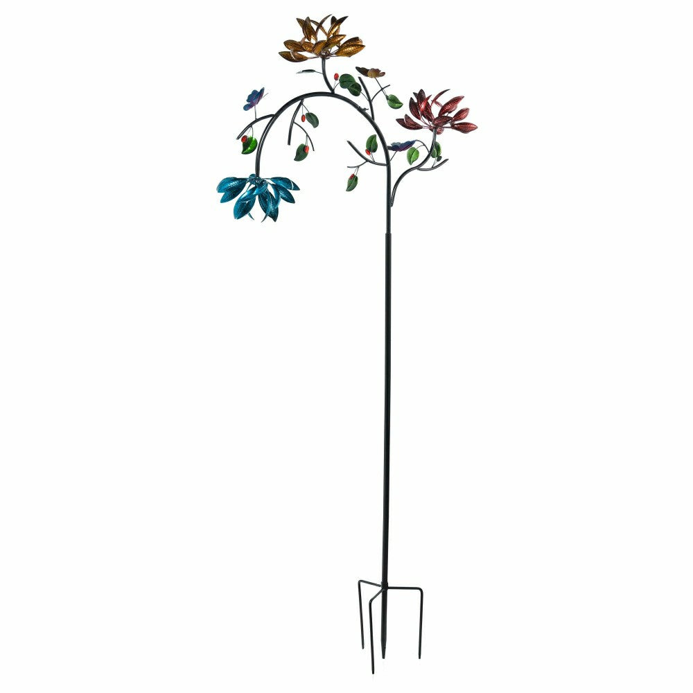 91"H Wind Spinner, Spinner Flowers | Plow & Hearth