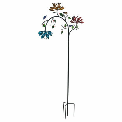 91"H Wind Spinner, Spinner Flowers | Plow & Hearth
