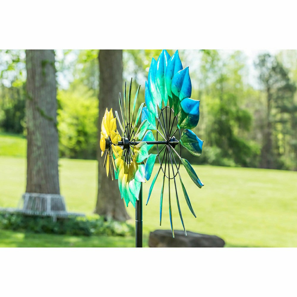 75"H Wind Spinner, Oceanic Dimensions | Plow & Hearth
