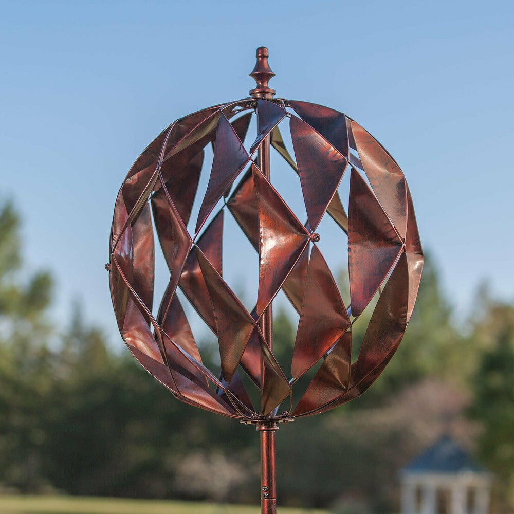 Harlequin Ball Wind Spinner | Plow & Hearth