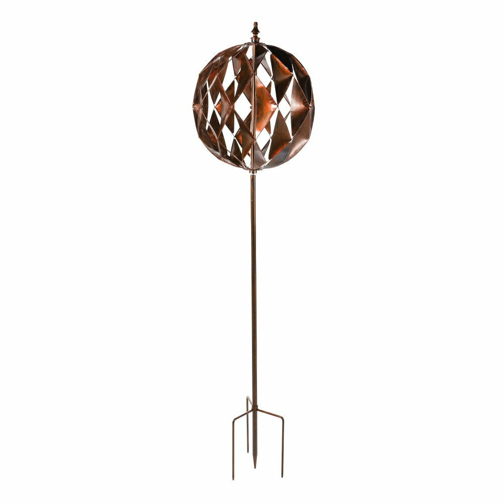 Harlequin Ball Wind Spinner | Plow & Hearth